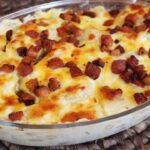 Aipim com Calabresa ao Forno
