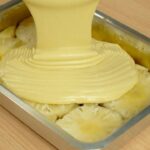 Bolo de Abacaxi Quadrado
